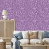 Wallpaper School Supplies Purple and Lavender, Purple Background 50x1000
