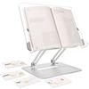 Vordrassil R7 Book Laptop iPad Desktop Book Height and Angle Foldable Study Posture Reduces Shoulder and Eye Design for Yakuri Aluminum 4KG Load