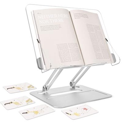 Vordrassil R7 Buch Laptop iPad Desktop Buch Höhe und Winkel Faltbar Lernhaltung Reduziert Schulter und Augen Design für Yakuri Aluminium 4KG Traglast