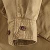Export Export Leak-Picking OEM Goods Fashion Loose Overalls Long Sleeve Shirt Men's Spring & Fall Bags Trendy Cotton Cloth Tops