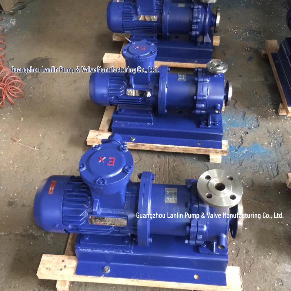 Acid, Alkali & Corrosion-Resistant Magnetic Circulation Pump MPH(MDH)-400, Leak-Free