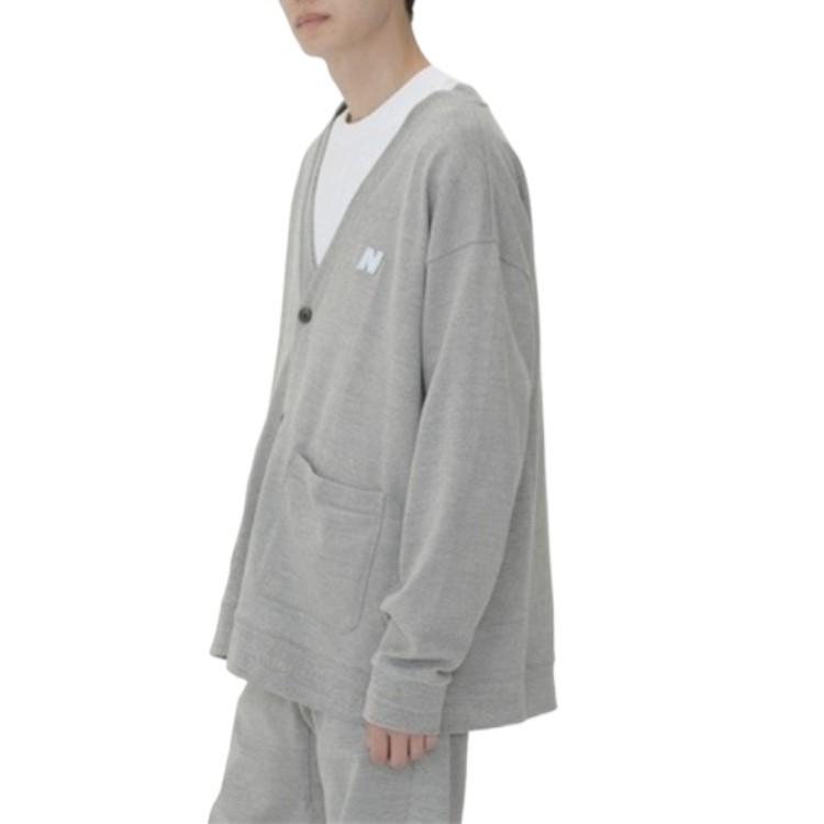 New Balance MET24 N Cardigan Jackets & Coats Unisex Sport Gray AMJ35092-AG