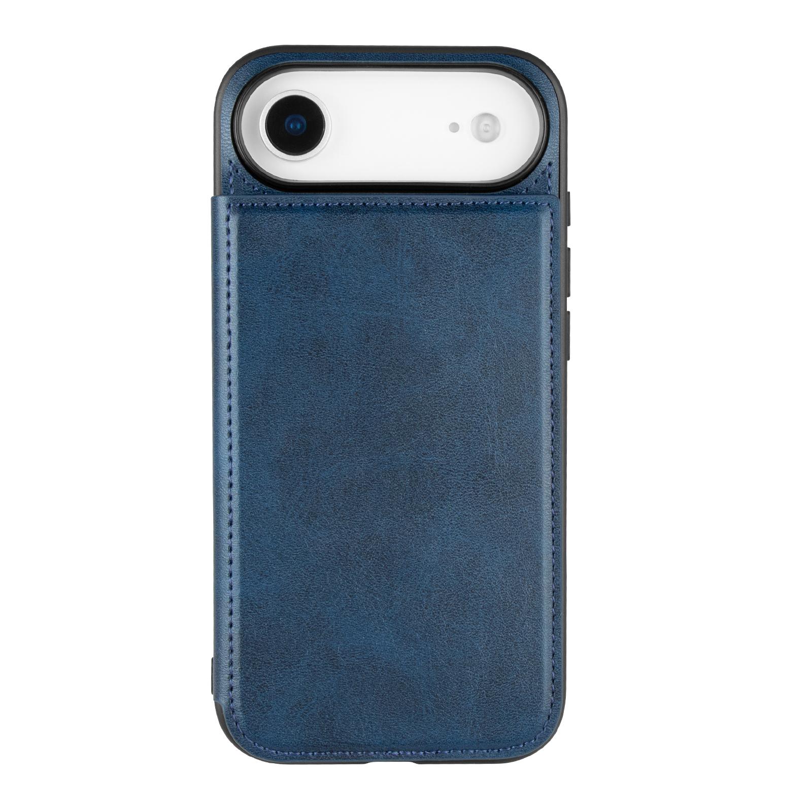 

HANMAN Mika Series For iPhone Air Case with Card Holder PU Leather + TPU Back Cover