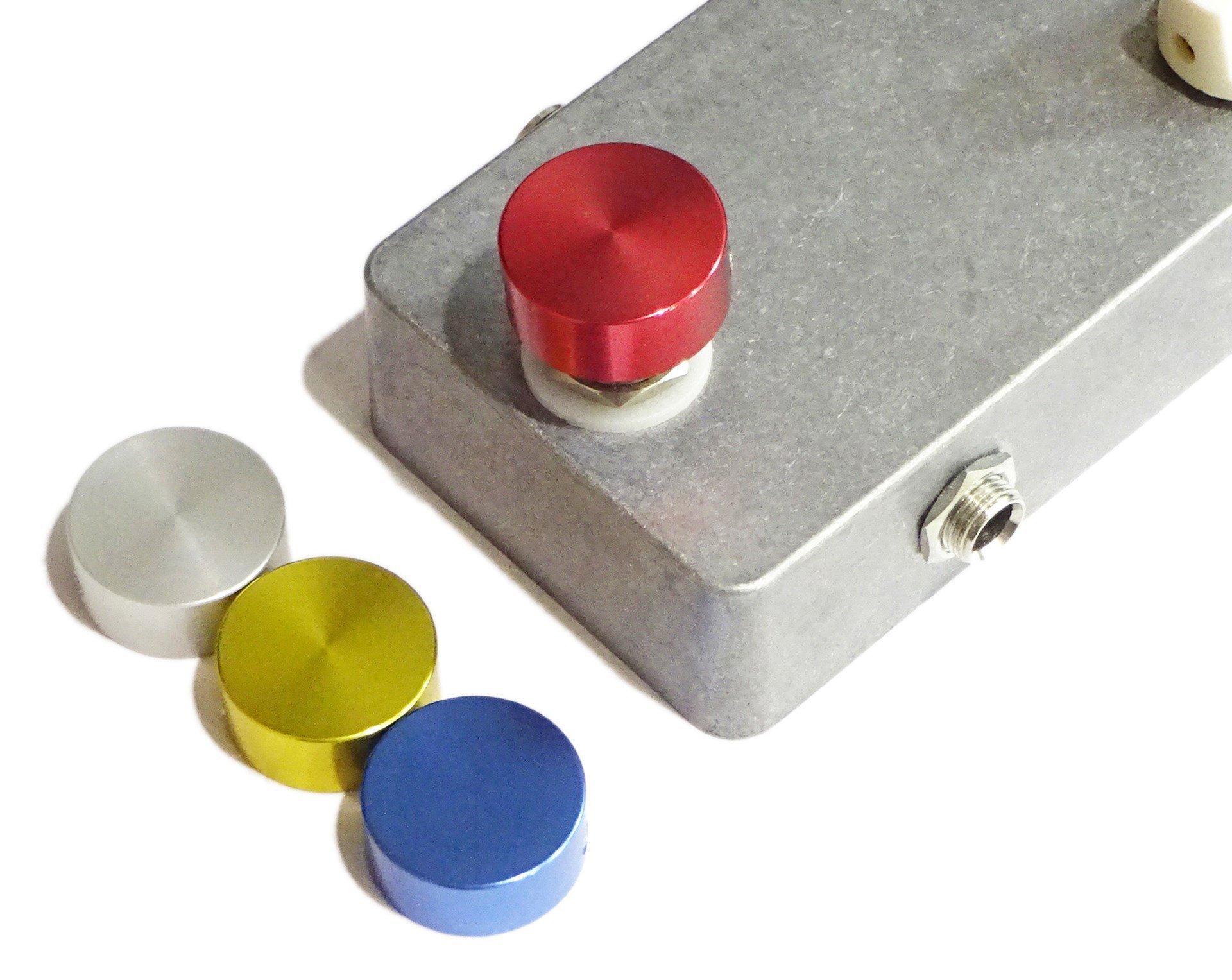 

Эффекторный ножной переключатель Hat Switch Cap Foot Cover алюминиевый 4-цветный набор [FSTA] (Красный, Синий, Желтый, Серебряный) FSWA-4C-RdBlYlSv