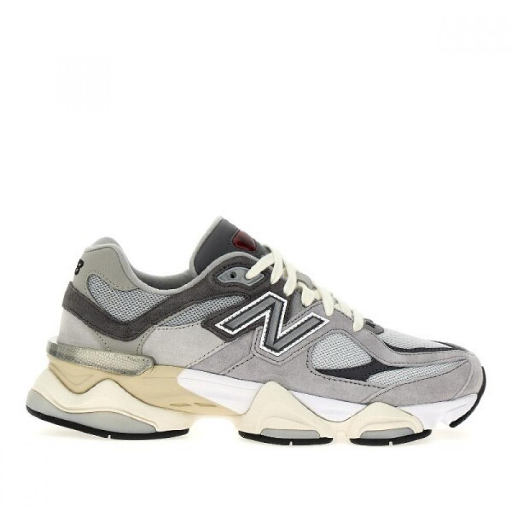 

New Balance 9060 Technical Fabric Suede Sneakers U9060 Gry US10