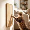 Self-adhesive Cat Scratching Mat Sisal Cat Scratching Mat Cat Scratching Furniture Protector Suitable for Sofas, Walls, and Door