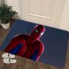 Marvel 1pc Cartoon Print Doormat, Spider-Man Red and Blue Spider-Web Suit Classic Design, Easy To Clean, Suitable for Home Ent