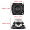 Set of 2 10W Audio Speakers Stereo Woofer Loudspeakers for Arduino 2-inch 4-ohm Full-Range