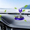 New Solar Energy Suspended Spinning Football Car Air Freshener Purifier Auto Fragrance Perfume Seat Car Parfum Decoration