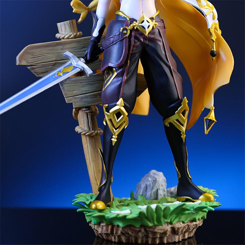Anime Genshin Impact Lumine Aether Figure 1/7 Scale Collectible Model Doll Toys