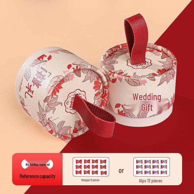 2025 Hochzeits-Süßigkeiten-Geschenkboxen: Vorgefertigt, Elegante Süßigkeiten-Verpackungsbeutel