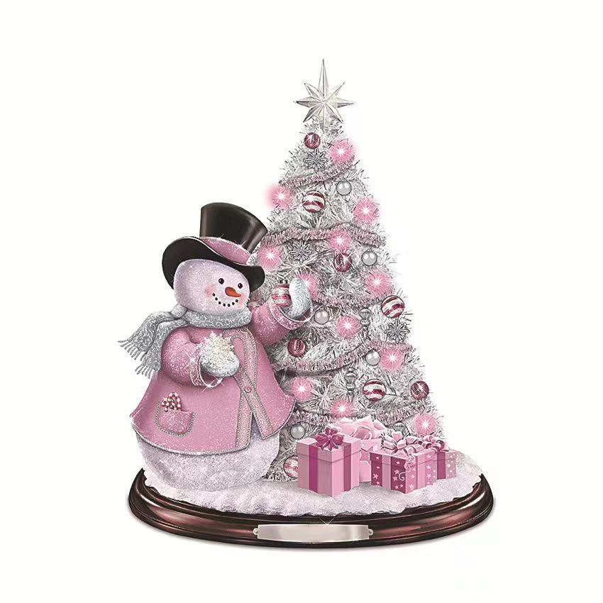 Santa Claus Acrylic Christmas Tree Pendant