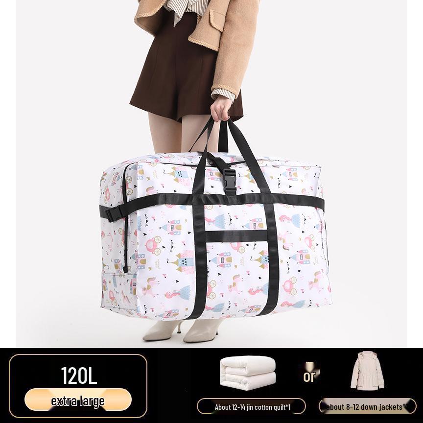 Large Capacity Duffel Bag for Travel, Checked Airline Baggage, Quilts, Camping, and Storage