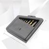 10-Piece Screw Extractor Set with Iron Box for Bolt Removal