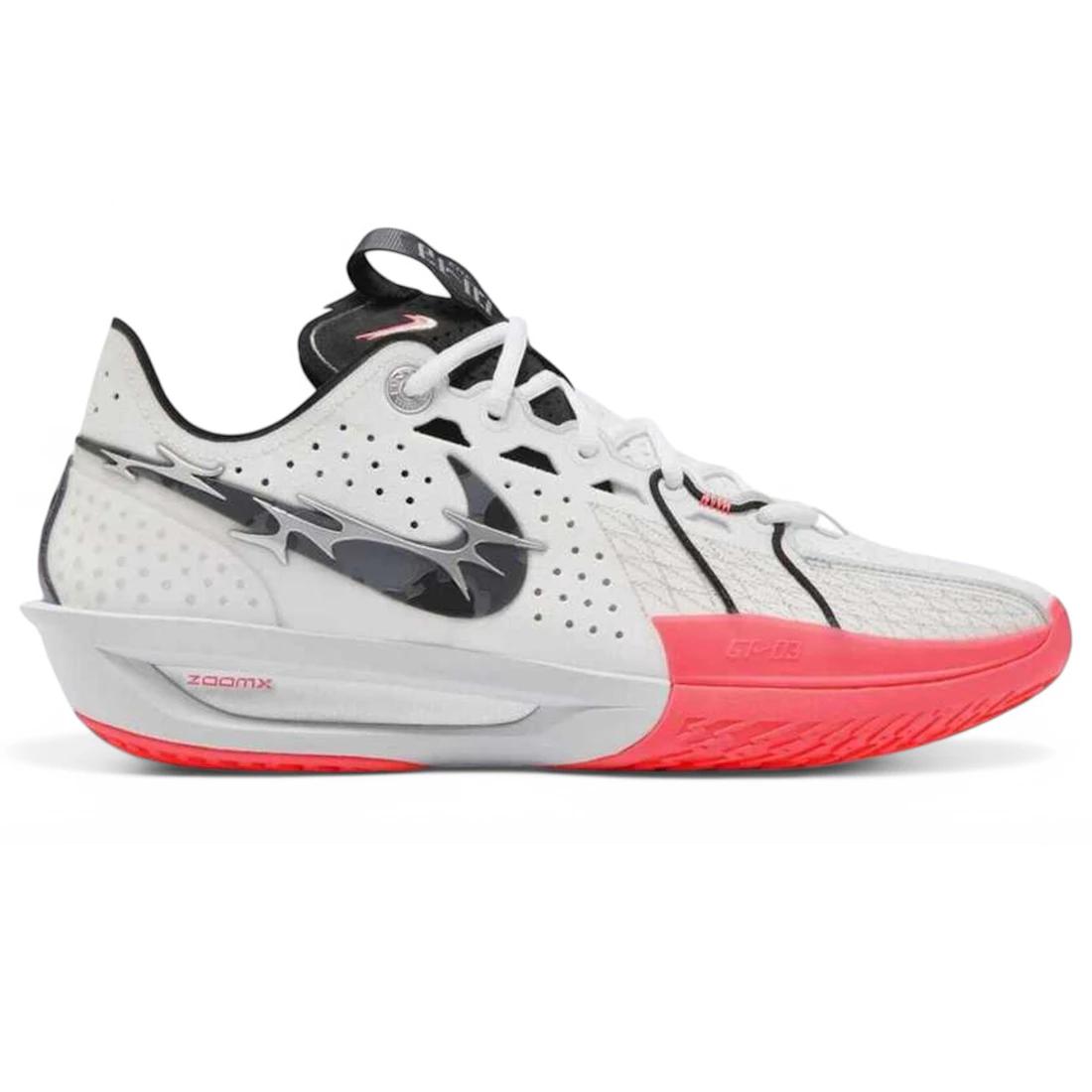 

Кроссовки Nike Air Zoom GT Cut 3 Белые Черные Красный Сирена(HQ3454-190) 40.5
