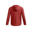 Under Armour Unstoppable Solid Color Breathable Zip Jacket Men Jackets Terracotta-Red 1370494-840