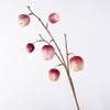 6 Fruit Artificial Fruit Branch Plastic Long Branches Simulation Red Delicious Handmade Realistic Fake Plants Wedding Decor