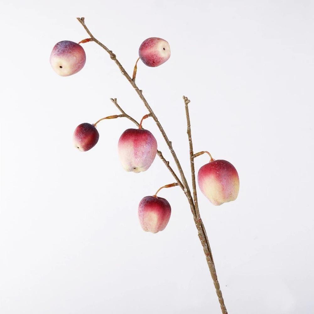 

Plastic Simulation Red Delicious Long Branches Tree Branch Bouquets Wedding Decor красный
