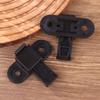 2Pcs Plastic Kayak Lightweight Sturdy Slide Lock Buckle Pedal System Fixing Deck Fishing Boat Dinghy Hardware Accessory