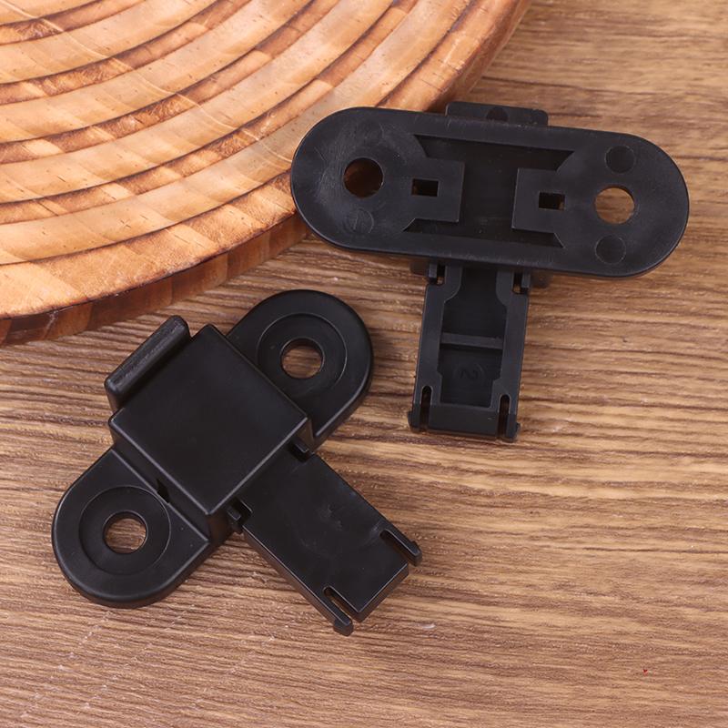 2Pcs Plastic Kayak Lightweight Sturdy Slide Lock Buckle Pedal System Fixing Deck Fishing Boat Dinghy Hardware Accessory