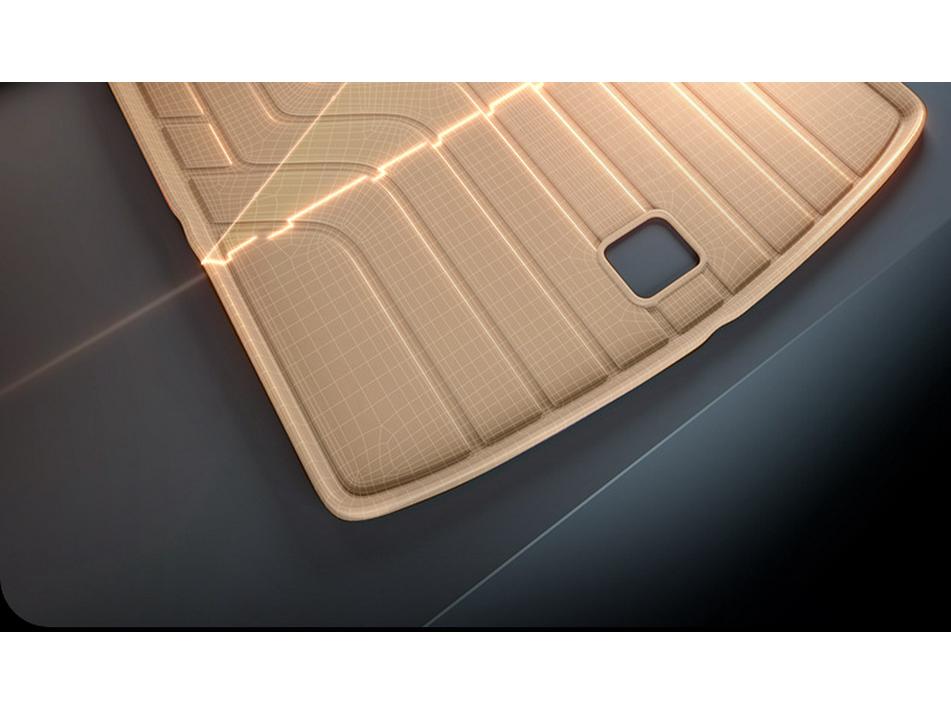 Trunk Mat TPE25 for Wuling Xingguang 730 7-Seater: Decorative Car Floor Mat