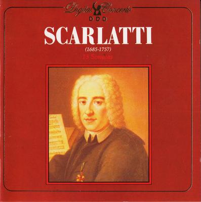 CD DOMENICO SCARLATTI - 13 Sonatas CCT604 Digital Concert 1988 Belgium Classical Used