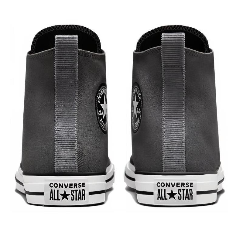 Converse Chuck Taylor All Star Simple Daily Wear Durable Breathable High-top Canvas Shoes Unisex Gray