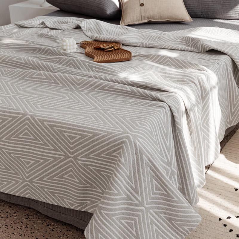 Jieliya 100% Baumwolle Dreilagige Mullwindel Sommerdecke