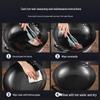 MAXCOOK Uncoated Stainless Steel Wok