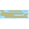 MACK Pinstriping #1 - Gold - 1/25 - Water Decal - Waterslide, 1/25