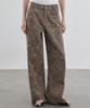 KIRSH All-Over Leopard Pants [Brown]