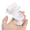 Plastic Dollhouse Furniture Toilet Vintage Playing House Bathroom Ornament White Closestool Model