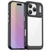 For iPhone 17 Pro Case TPU+Acrylic Protective Clear Phone Cover