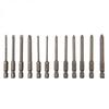 Cross Slotted Screwdriver Hex Screwdriver Bits Quick Change Drill Bits