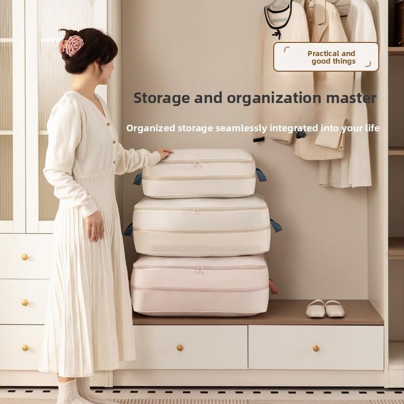 Polyester Quilt Storage Bag With Folding Design For Indoor Use