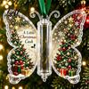 Decorative Ornaments for Parties Butterfly Cash Gift Ornament Christmas Money Holder Hanging Decor with Holiday Decorations Festive Print,