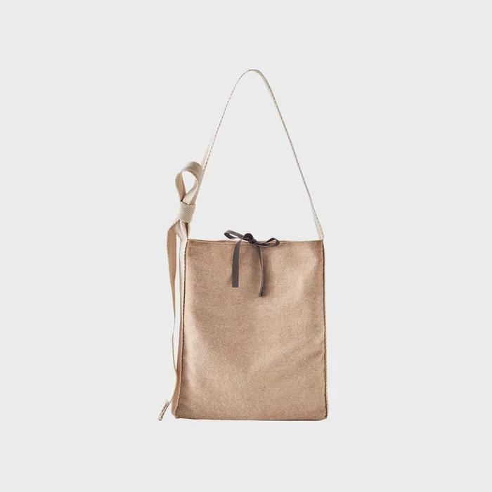 BOOK BAG (Beige) Book Bag