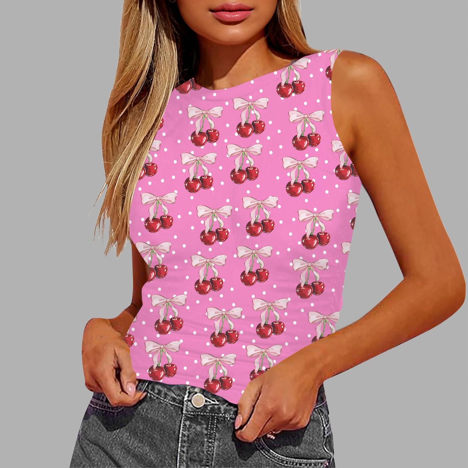 

Женский топ-майка без рукавов с плиссировкой M розовый