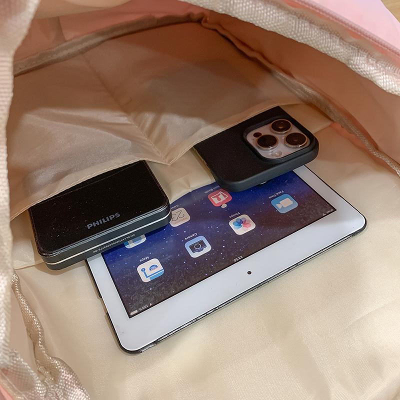 Backpack Women's Colorblock Student Schoolbag Campus Backpack