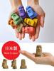 Minamisanriku Moai Family Mini Moai a charm for fertility and safe improves family and makes a fun gift or good luck Statue, childbirth, luck, charm.