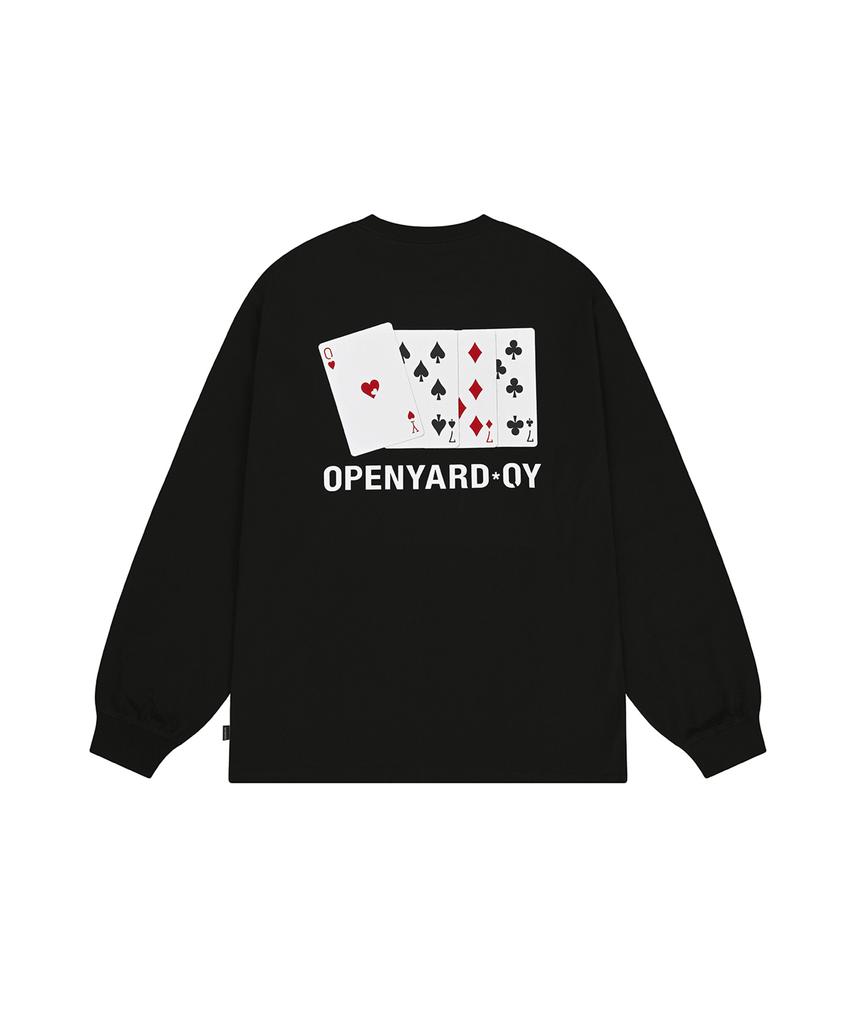 Opeunyadeu(Owai) Trump Card Long Sleeve - Black
