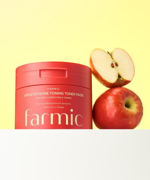 Pamic Appleglutathione Toning Toner Pads 160ml 60 Sheets NONE