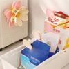 Double Layer Magnetic Sealing Clip for Food Storage Bags With Refrigerator Magnet and Flower Designs