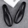Genuine Leather Men Loafers Non Slip Slip on Walking Flats Breathable Outdoor Casual Shoes Man Office Driving Sneakers Moccasins