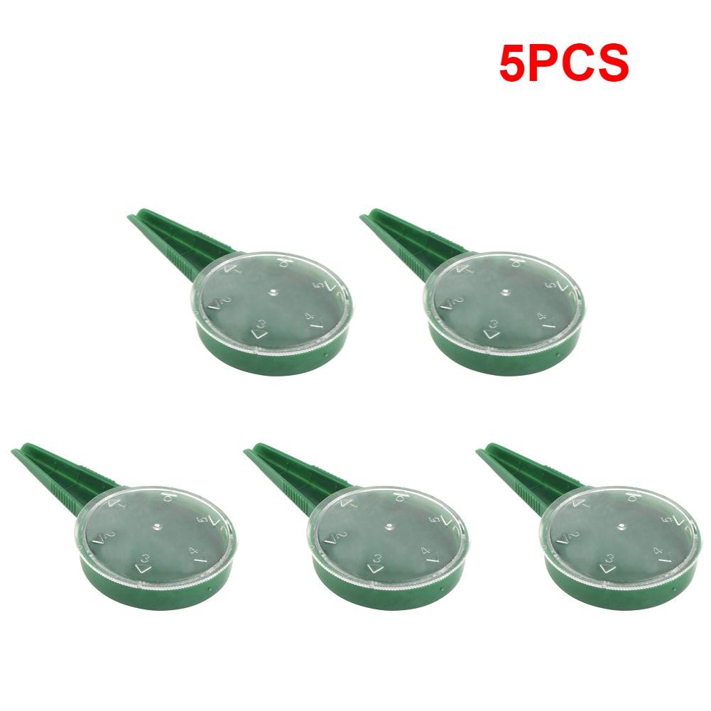 1-5pcs Seed Dispenser Hand Dial Garden Planter with Adjustable Hole Plastic Multi-function Portable Seeding Dispenser Tools