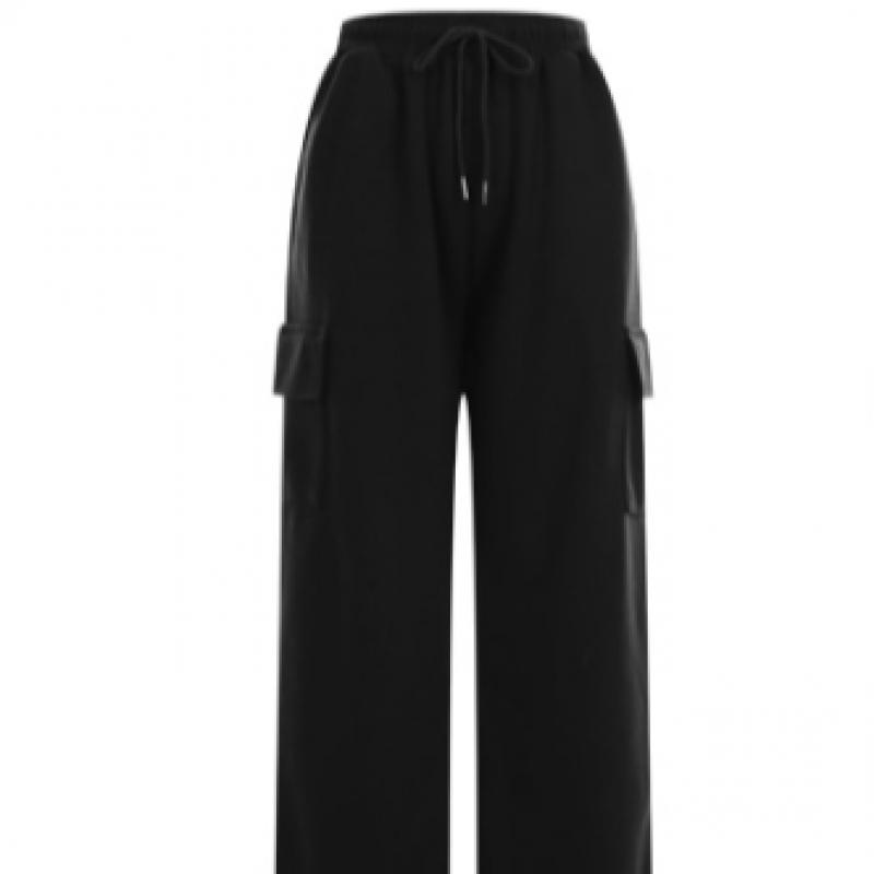 Shop   Women Cargo Banding Training Pants Khaki Int Wpt 20008