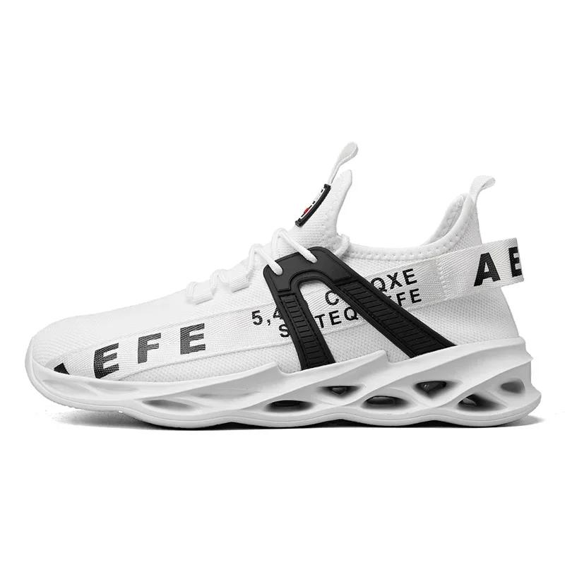 

YRZL Mens Sneakers Lightweight Comfortable Mesh Breathable Sneakers Men Green Casual Shoes Thick Sole Running Shoes for Men 40 белый