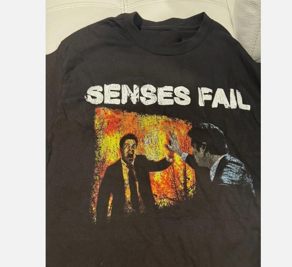 Rare Senses Fail Band 2004 Tour Gift For Fans S To 5XL Unisex T-shirt Reprint