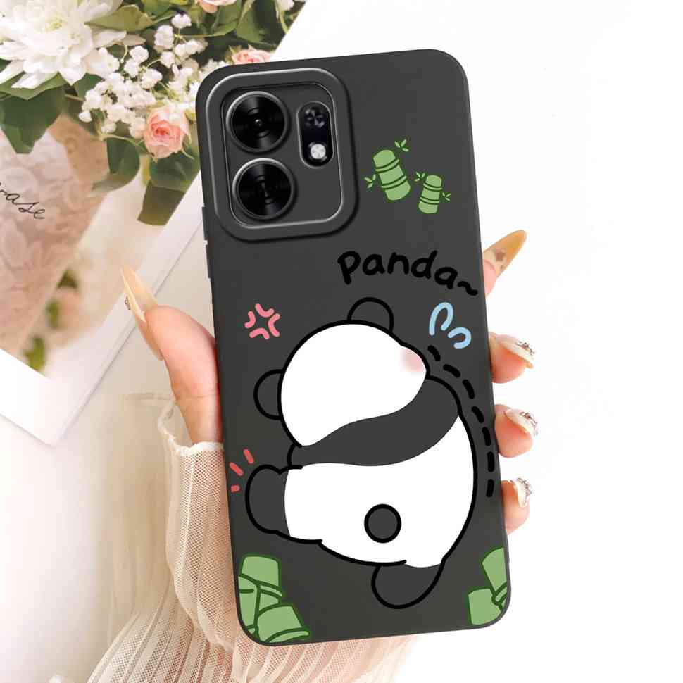 For Honor X6d X6D 5G Case LNA-NX1 Cartoon Panda Rabbit Silicone Back Cover For Honor Play 60A 60a 5G NLA-AN00 Bumper Cases Capa