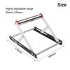 Foldable Material Support Bracket for Cutting Machines Height Adjustable from 55 to 135mm for User Convenience